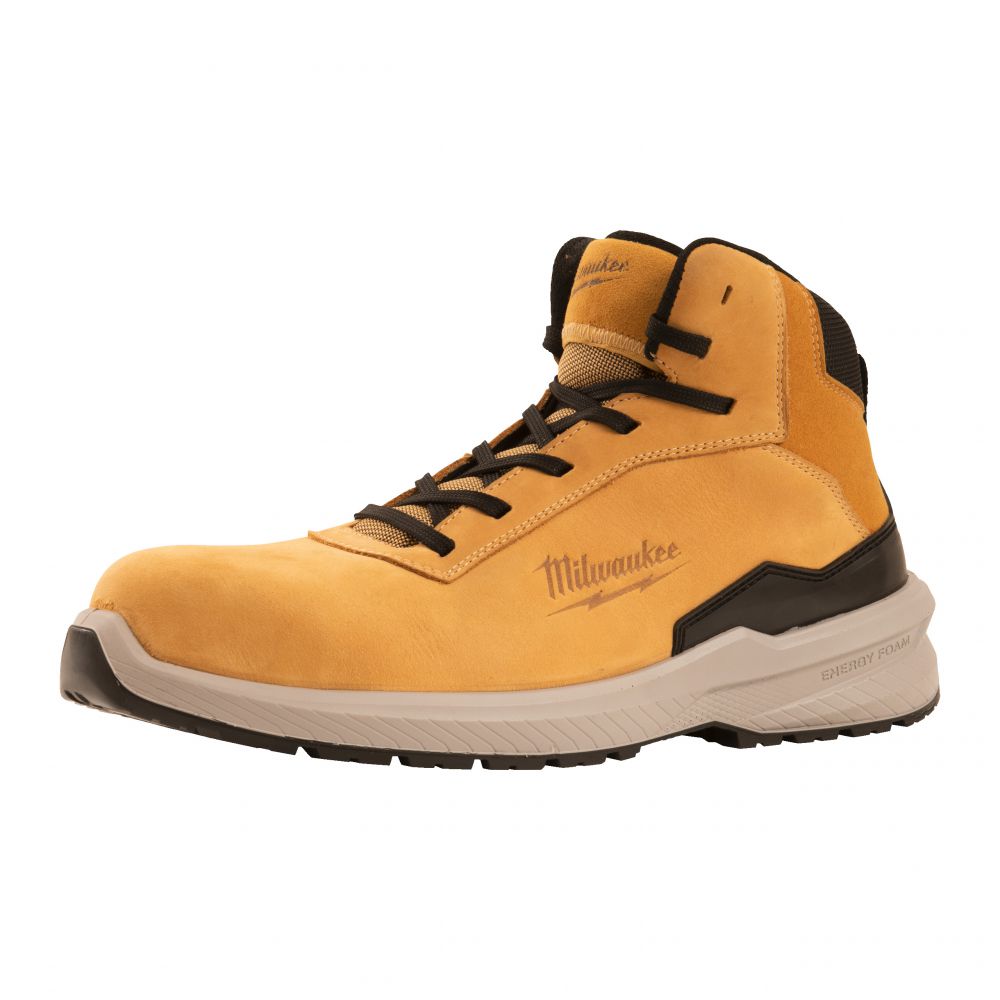 FLEXTRED S3S Sicherheits-Schnürstiefel Leder braun Größe 37 Größe 37